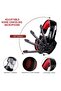 G2000 Gaming Headphones, Bass, Stereo, Wired, with Wheat, USB Port, Black/Red - 2