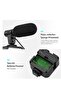 Phone Vlog Video Kit with Table Tripod Phone Holder with Cold Shoe Microphone LED Video Light Remote Shutter - 5