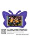 iPad Mini Case, iPad Mini 2/4 Case for Kids, Butterfly Wings Kickstand Protective Cover - Purple - 4