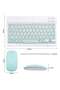 Ultra-Slim Bluetooth Keyboard and Mouse Combo Rechargeable Portable Wireless Keyboard Mouse Set - 6