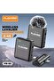 Wireless Lavalier Microphone System – 2.4G Noise Cancellation Mic VN-60 - 3