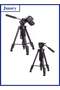 KP-2599 Professional Aluminium Tripod with Monopod – Lightweight & Durable Camera Tripod for DSLR, Video, and Photo Use
