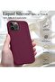 Silicone Case for iPhone 14 Pro, Liquid Silicone Gel Rubber Slim Shockproof Protective - 2
