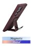 Galaxy S23 Ultra Case Fully Covered With Finger Grip Stand Holder Anti Slip Shockproof - 2