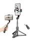 Gimbal Stabilizer,3 in 1 Phone Gimbal Stabilizer Selfie Stick Tripod 86cm 5-Section