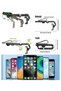 Sun Visor Car Phone Holder Mount Multifunctional Cell Phone Stand Universal Adjustable Arm Cradles Car Holder Mount Phone Car Clip Mount for Sun Visor Rearview Mirror Steering Wheel-Green - 4