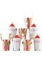 Zg Store - Christmas Honeycomb Cups - New Year Cups (8-Pack) 1053162