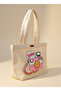 Retro Camera Sequin Canvas Tote Bag
