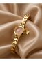 Apolia Women's Gold Steel Band Pink Dial Heart Charm Detailed Luxury Elegant Women's Wristwatch 2026 - 2