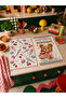 Homemade Strawberry Bear Strawberry Bear Floral Pattern Modern Mediterranean 2-Piece Kitchen Towel Set 35X55 - 8
