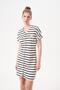 Women's Ecru Buttoned Dress 29136