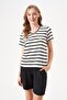 Women's Ecru Shorts Set 29135