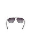Shiny Dark Ruthenium Polarized Metal Male Sunglasses - 4