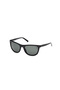 Shiny Black Polarized Injected Male Sunglasses