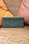 Molokai 100% Genuine Leather Handmade Men's Khaki Wallet Card Holder Coin Holder - 3