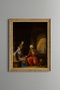 Eleanor of Guyenne and the Sultan of Iconia - Vintage Patterned Painting - Fine Model
