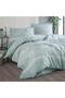 Clasy Single Ranforce Duvet Cover Set Devlin Mint - 2