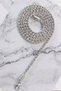 Steel Italian Nexus Necklace 3 mm Silver Color |   Anti-Tarnish, Men'S, 2 Years Warranty - 3