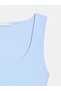 20977 Thick Strap Basic Top-Light Blue - 8