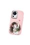 Mi 13 Lite Compatible Case Camera Protective Pink Silicone Couple Phone Case Girl Patterned - 3