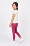 Girl's Cotton Printed Casual Leggings Set - 4