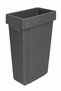 Open Rectangular Waste Bin Grey 80 Ltr - 2