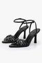 Women's Nano Black Patent Leather Heeled Shoes - 5