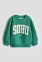 Printed crew-neck sweatshirt - 4