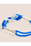 Kids Blue And White Swimming Goggles With Earplugs - 3