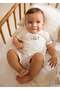Newborn Baby Boy Combed Cotton Suit Beige