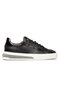 Men's Genuine Leather Striped Casual Sneaker - 3