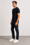 V-Neck Men's T-Shirt Ss2300036-Black - 2