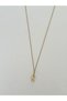 Vip Design Zircon Stone N Letter Xp Gold Color Necklace - 4