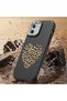iPhone 17E Compatible Case Camera Protector Black Silicone Couple Phone Case Heart Pattern - 7