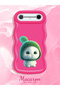 Tecno Pova Slim Compatible Case Camera Protector Red Silicone Couple Phone Case Cute Pattern - 2