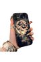 iPhone 12 Compatible Silicone Edge Hard Back Case Couple Phone Case Evening Patterned