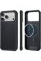 Pro Guard Aramid Fiber Woven Case for iPhone 17 Pro | MagSafe Compatible, Ultra Thin Camera Control Button, Thin & Lightweight Protective Cover (Black Grey)