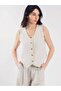 Modern Cut Linen Vest for Women