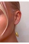 Ultra Light Gold Color Earrings 7 cm