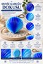 Sea Shell Decorative Scented Soap Sea Breeze Bathroom Living Room Office Decor 10X10 cm Blue Color - 6