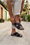 253-201 Anatomical Comfortable Lightweight Men's Slippers with Buckle Detail - 2