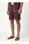 Stitched Detailed Shirt Shorts Set - 6