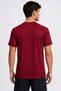Dri-Fit Men's Training T-Shirt Burgundy - Lightweight, Breathable, Sweat-Wicking Casual Sports T-Shirt - 2