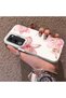 Oppo A5 5g Compatible Silicone Edge Hard Back Case Couple Phone Case with Floral Pattern - 2