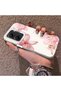 Poco X7 Pro Compatible Silicone Edge Hard Back Case Couple Phone Case with Floral Pattern - 2
