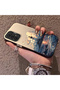 Samsung Galaxy A23 Compatible Silicone Edge Hard Back Case Couple Phone Case Tower Patterned - 2