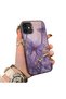 iPhone 12 Compatible Silicone Edge Hard Back Case Couple Phone Case Butterfly Pattern