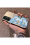 Samsung Galaxy A15 Compatible Silicone Edge Hard Back Case Couple Phone Case with Floral Pattern - 2