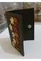 Design Real Leather Green Hand Embroidered Card Holder - 2