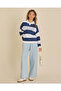 Senior Girls Blue Wideleg Pants - 5